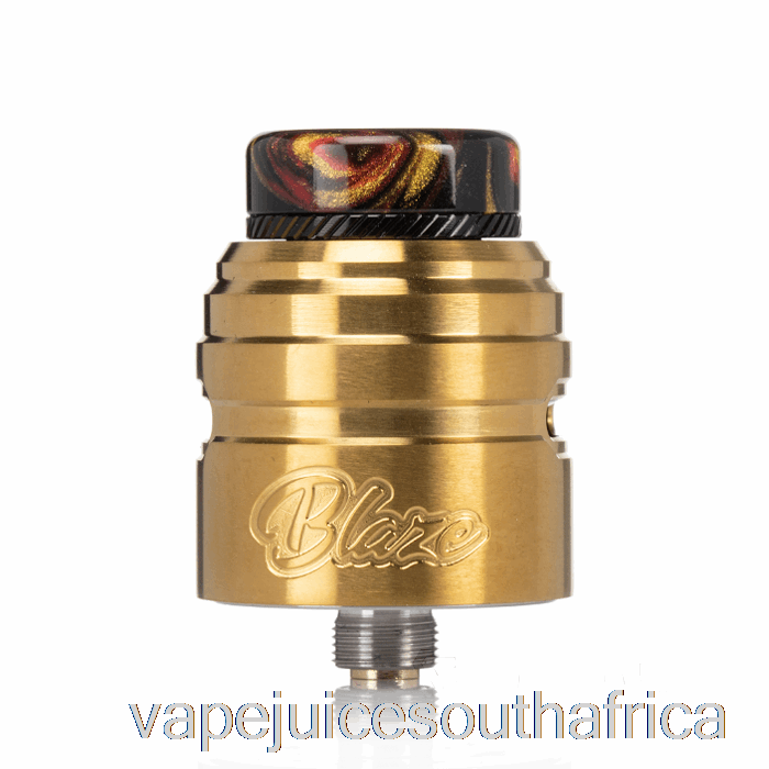 Vape Juice South Africa Thunderhead Creations Blaze Solo 24Mm Bf Rda Gold
